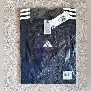 Adidas Dark Blue Tee with White Accents